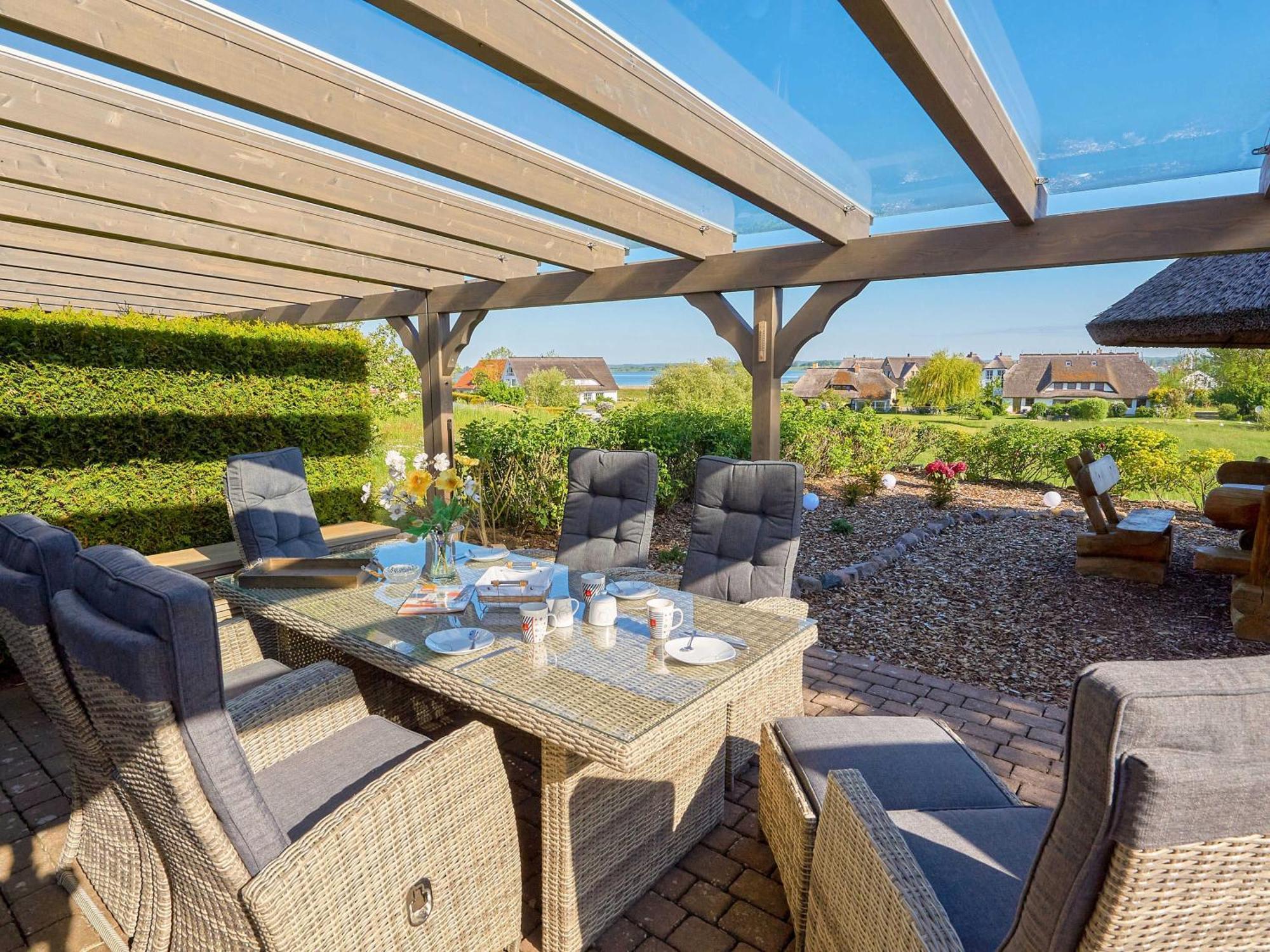 가거 Reethaus Zickersche Berge - Wg 02 Mit Kamin Und Terrasse 게스트하우스 외부 사진