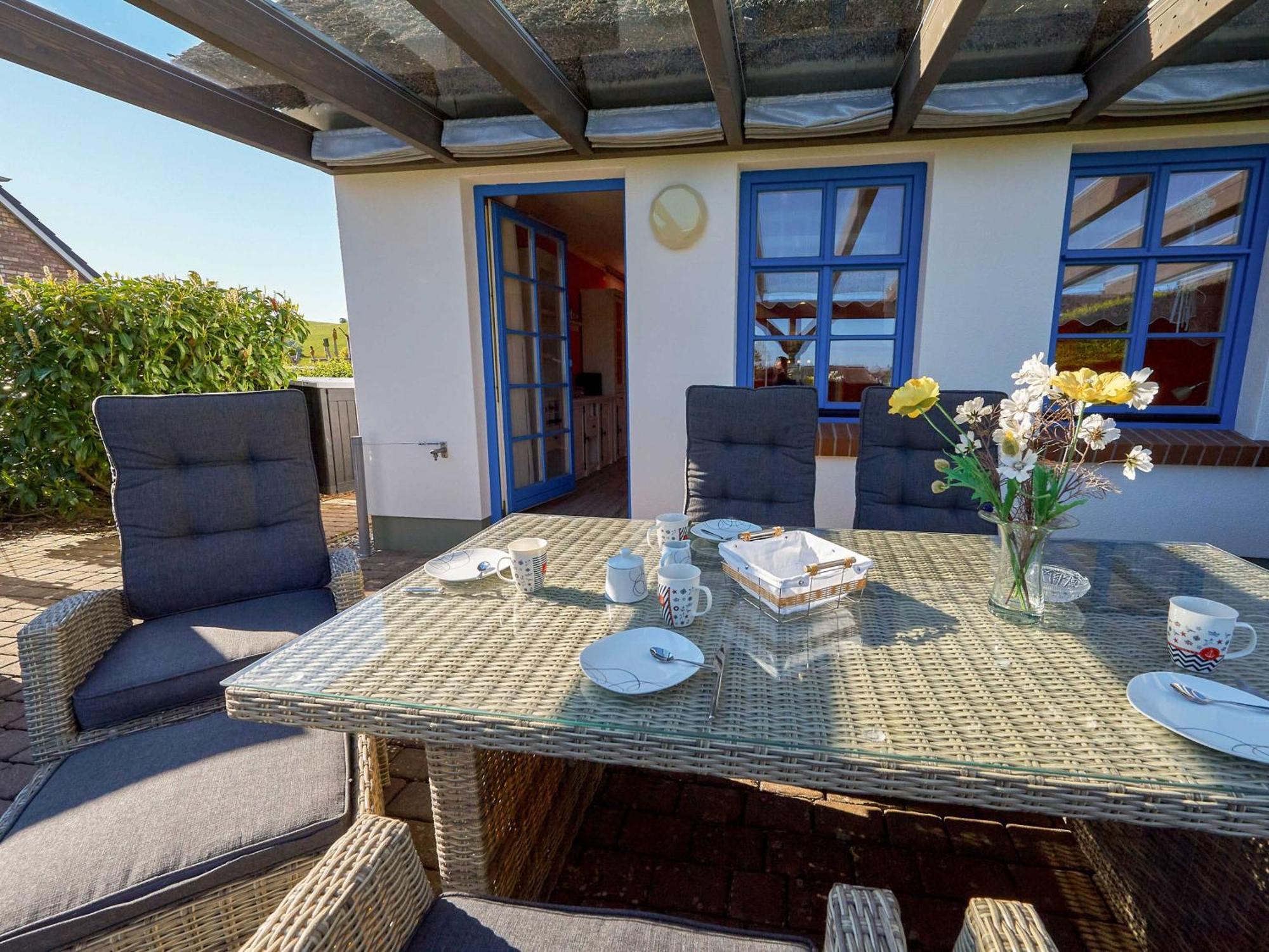 가거 Reethaus Zickersche Berge - Wg 02 Mit Kamin Und Terrasse 게스트하우스 외부 사진
